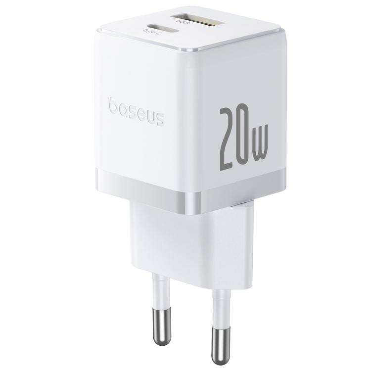 Baseus Бързо зарядно устройство Palm C+U 20W | JAR Computers Baseus Бързо зарядно устройство Palm C+U 20W
