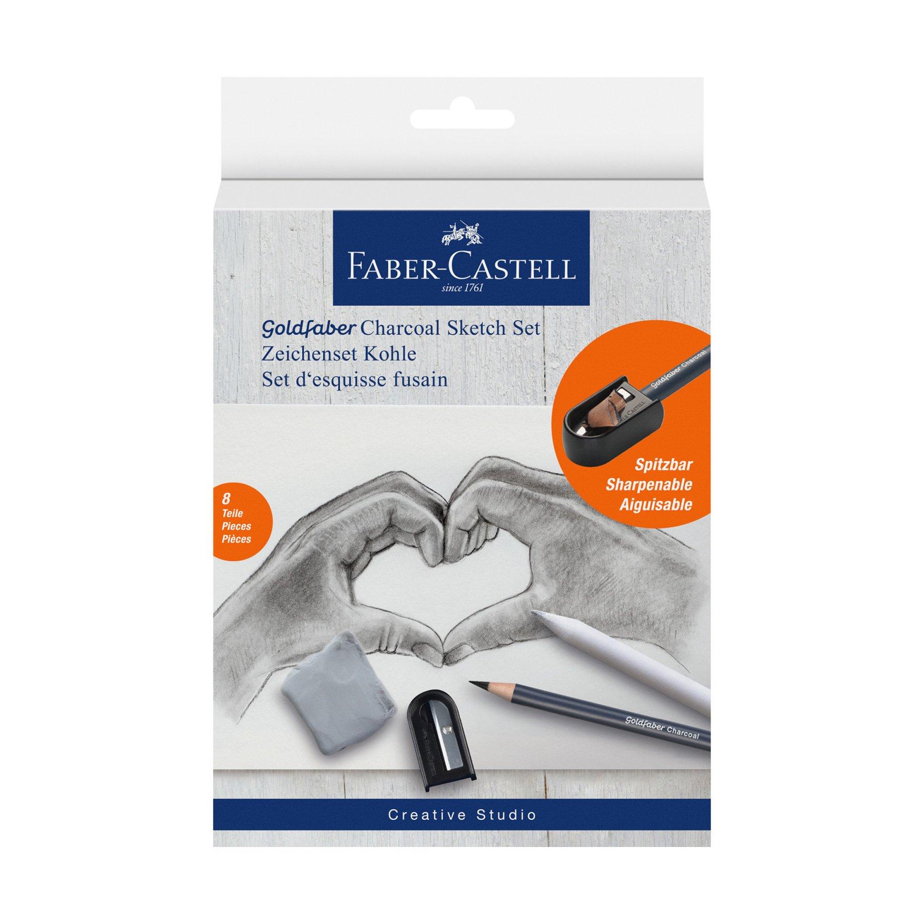 Faber-Castell Комплект въглени Goldfaber, 9 броя | JAR Computers Faber-Castell Комплект въглени Goldfaber, 9 броя