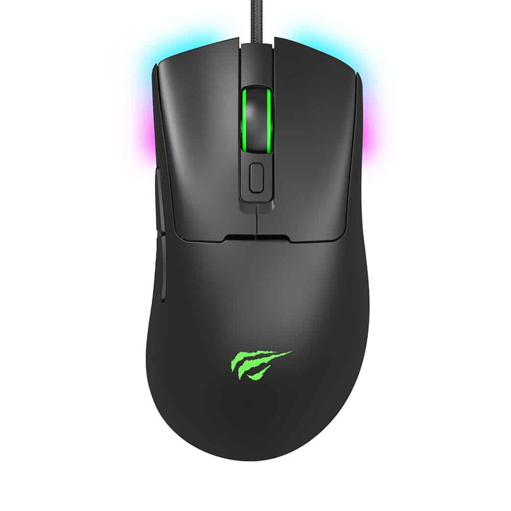 Havit RGB Gaming Mouse Black (MS966-BK) (HAVMS966-BK) | JAR Computers Havit RGB Gaming Mouse Black (MS966-BK) (HAVMS966-BK)