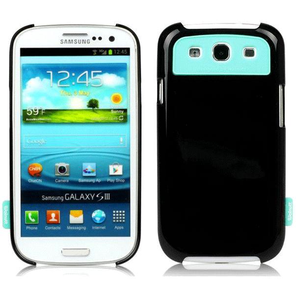 Хибриден кейс за Samsung Galaxy S3 i9300 - Zenus Walnutt Milk Bar Cover (черен) | JAR Computers Хибриден кейс за Samsung Galaxy S3 i9300 - Zenus Walnutt Milk Bar Cover (черен)