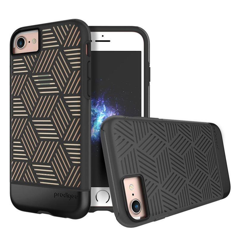 Хибриден удароустойчив кейс за iPhone 8, iPhone 7 - Prodigee Stencil Case (черен) | JAR Computers Хибриден удароустойчив кейс за iPhone 8, iPhone 7 - Prodigee Stencil Case (черен)