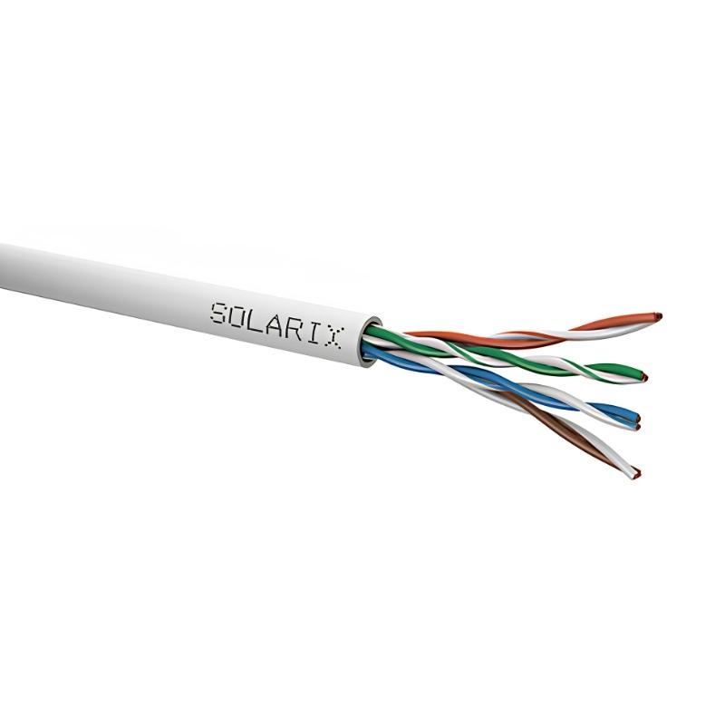 Кабел cat. 5e U/UTP PVC Eca 100 m - Solarix SXKD-5E-UTP-PVC | JAR Computers Кабел cat. 5e U/UTP PVC Eca 100 m - Solarix SXKD-5E-UTP-PVC