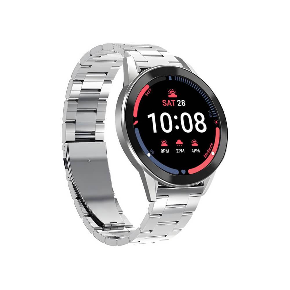 Каишка от неръждаема стомана за Samsung Galaxy Watch, Huawei Watch, Xiaomi, Garmin и други часовници с 20мм захват - Puro Metal Stainless Steel Band 20mm (сребрист) | JAR Computers Каишка от неръждаема стомана за Samsung Galaxy Watch, Huawei Watch, Xiaomi, Garmin и други часовници с 20мм захват - Puro Metal Stainless Steel Band 20mm (сребрист)