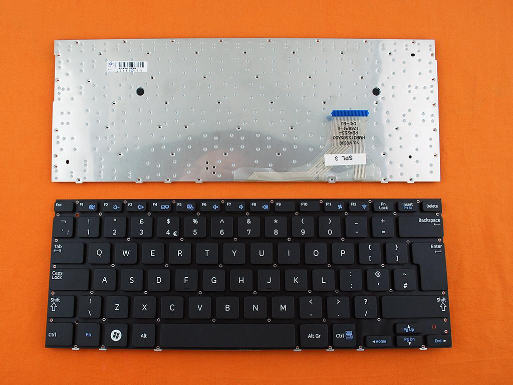 Клавиатура за лаптоп Samsung NP530U3B NP530U3C NP535U3C Black Without Frame UK с Кирилица | JAR Computers Клавиатура за лаптоп Samsung NP530U3B NP530U3C NP535U3C Black Without Frame UK с Кирилица