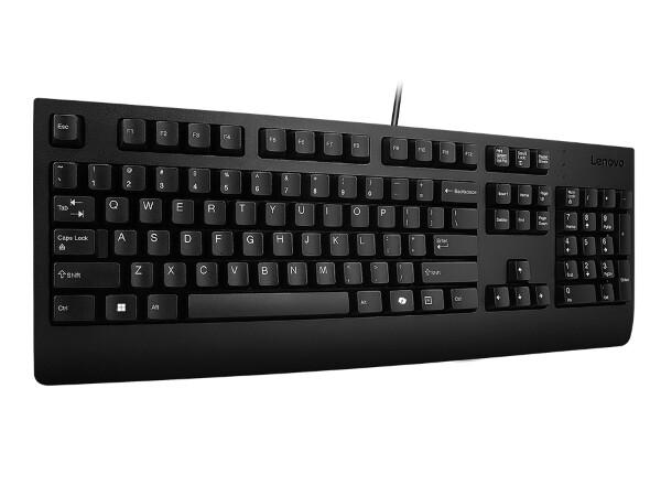 Lenovo Preferred Pro II клавиатура В къщи/В офис USB Български език Черен