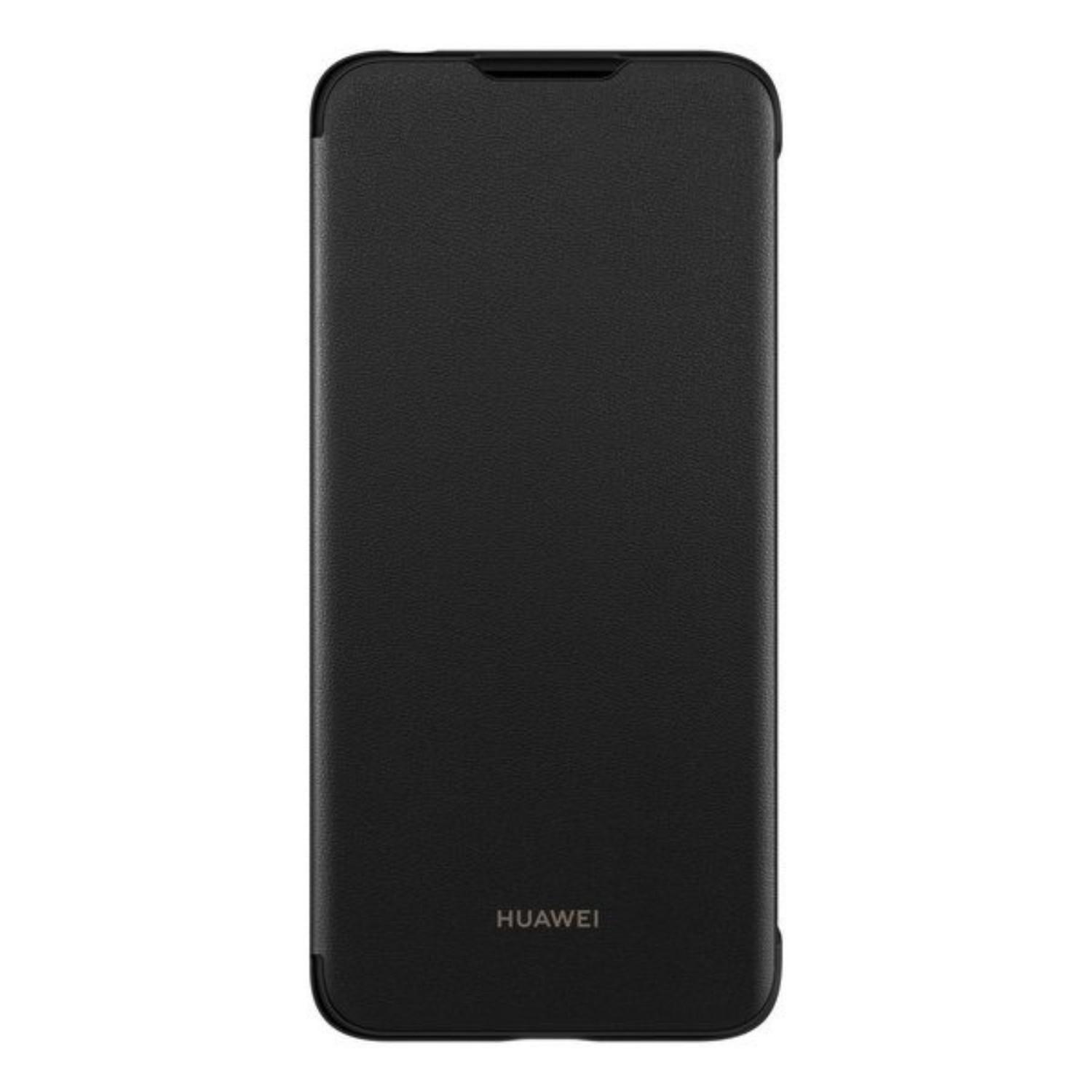 Оригинален кожен калъф за Huawei Y6 (2019) - Huawei View Flip Cover (черен) | JAR Computers Оригинален кожен калъф за Huawei Y6 (2019) - Huawei View Flip Cover (черен)