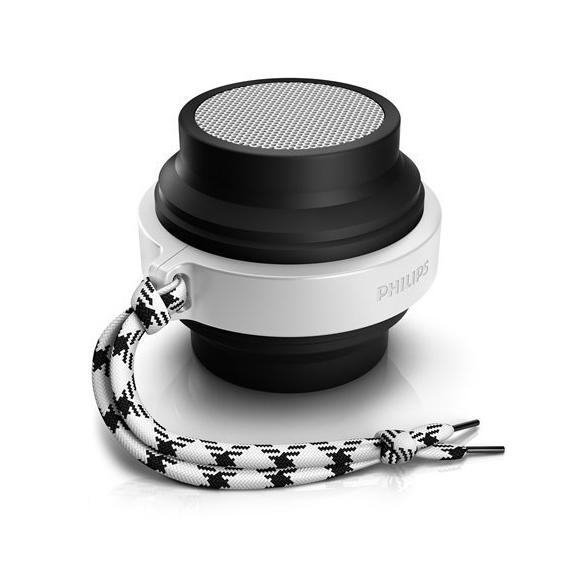 Разтегаем безжичен Bluetooth спийкър за мобилни устройства - Philips Wireless Portable Speaker FL3X (черен) | JAR Computers Разтегаем безжичен Bluetooth спийкър за мобилни устройства - Philips Wireless Portable Speaker FL3X (черен)