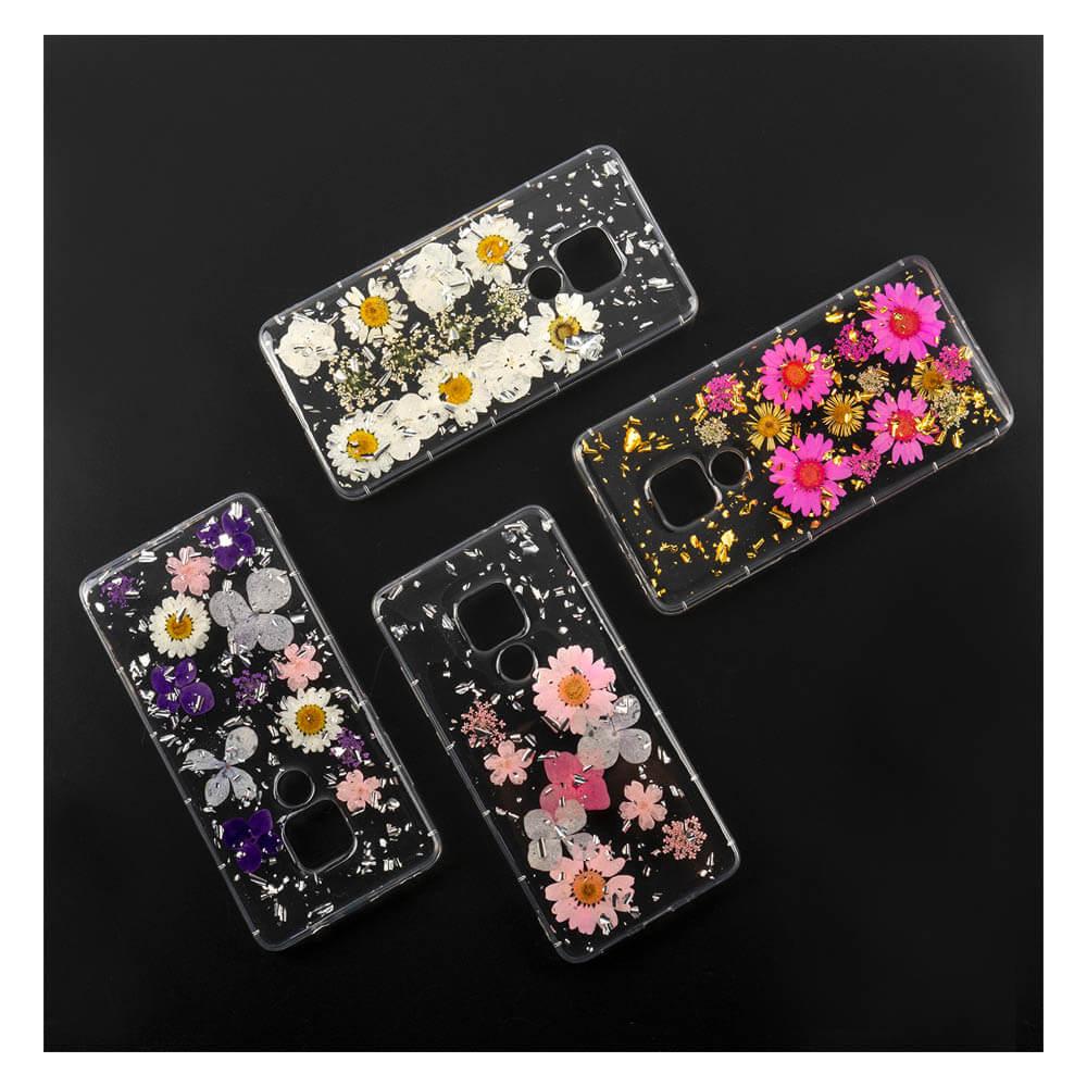 Силиконов (TPU) калъф с цветя за Huawei Mate 20 - 4smarts Soft Cover Glamour Bouquet (бял) | JAR Computers Силиконов (TPU) калъф с цветя за Huawei Mate 20 - 4smarts Soft Cover Glamour Bouquet (бял)