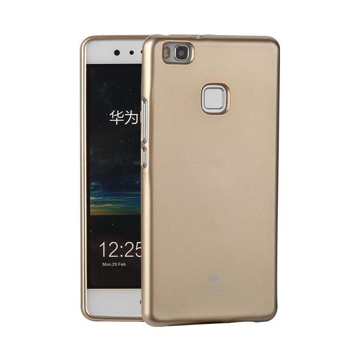 Силиконов (TPU) калъф за Huawei P9 Lite - Mercury Goospery Jelly Case (златист) | JAR Computers Силиконов (TPU) калъф за Huawei P9 Lite - Mercury Goospery Jelly Case (златист)
