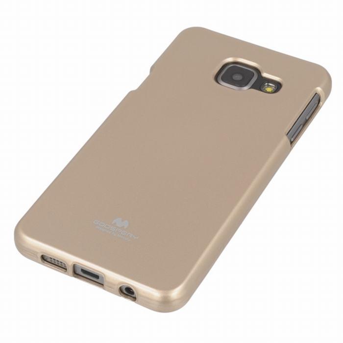 Силиконов (TPU) калъф за Samsung Galaxy A3 (2016) - Mercury Goospery Jelly Case (златист) | JAR Computers Силиконов (TPU) калъф за Samsung Galaxy A3 (2016) - Mercury Goospery Jelly Case (златист)