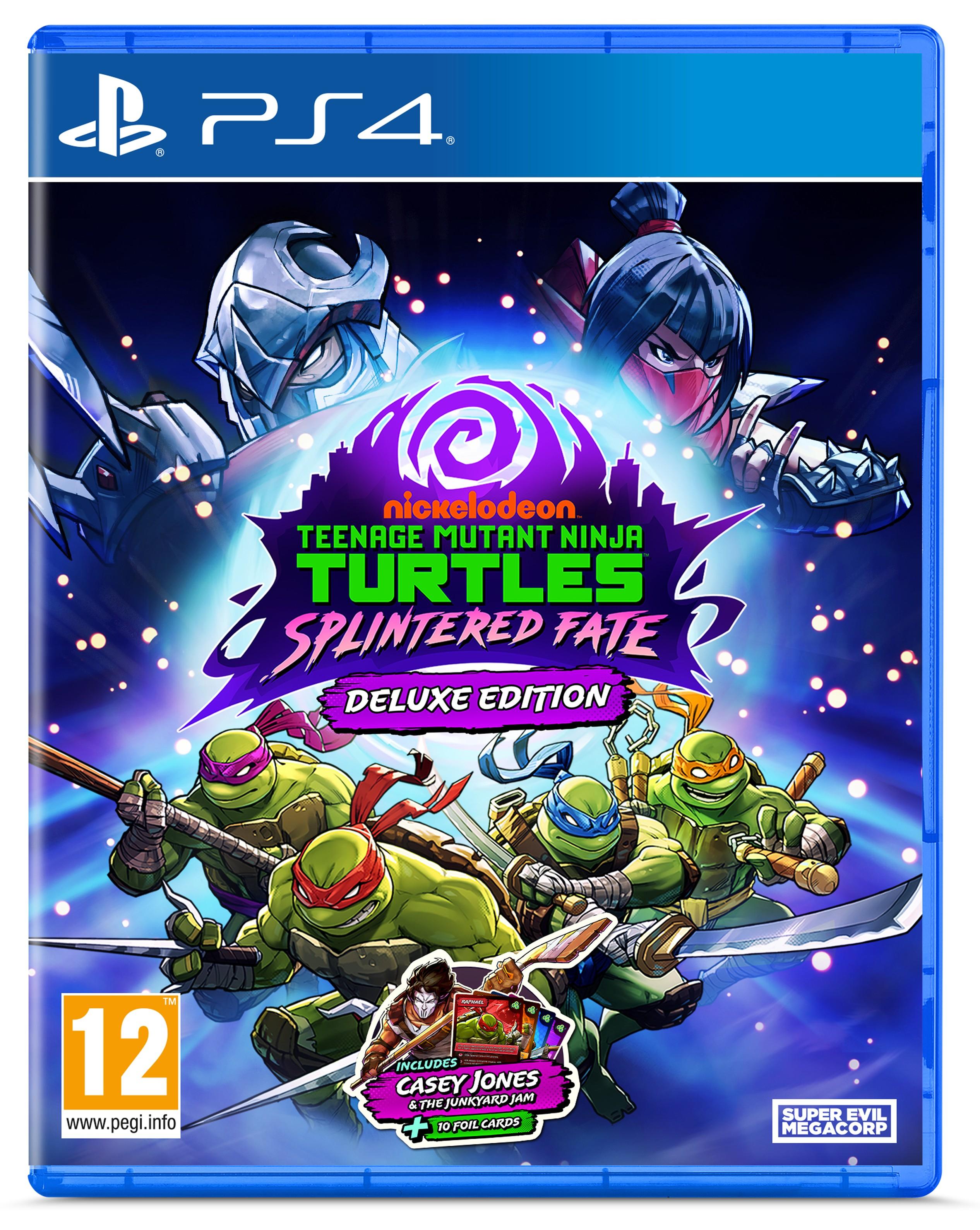 Teenage Mutant Ninja Turtles: Splintered Fate - Deluxe Edition (PS4) | JAR Computers Teenage Mutant Ninja Turtles: Splintered Fate - Deluxe Edition (PS4)