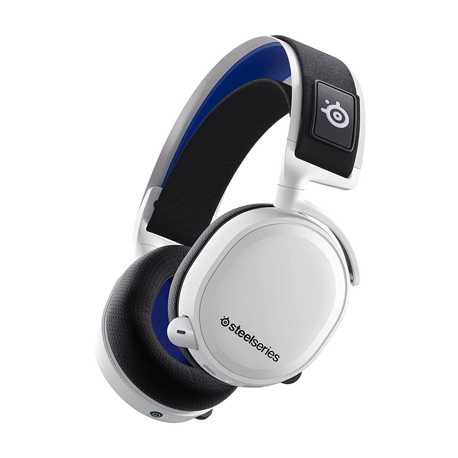 Уникални безжични гейминг слушалки с микрофон - SteelSeries Arctis 7P+ Wireless Gaming Headset (бял) | JAR Computers Уникални безжични гейминг слушалки с микрофон - SteelSeries Arctis 7P+ Wireless Gaming Headset (бял)