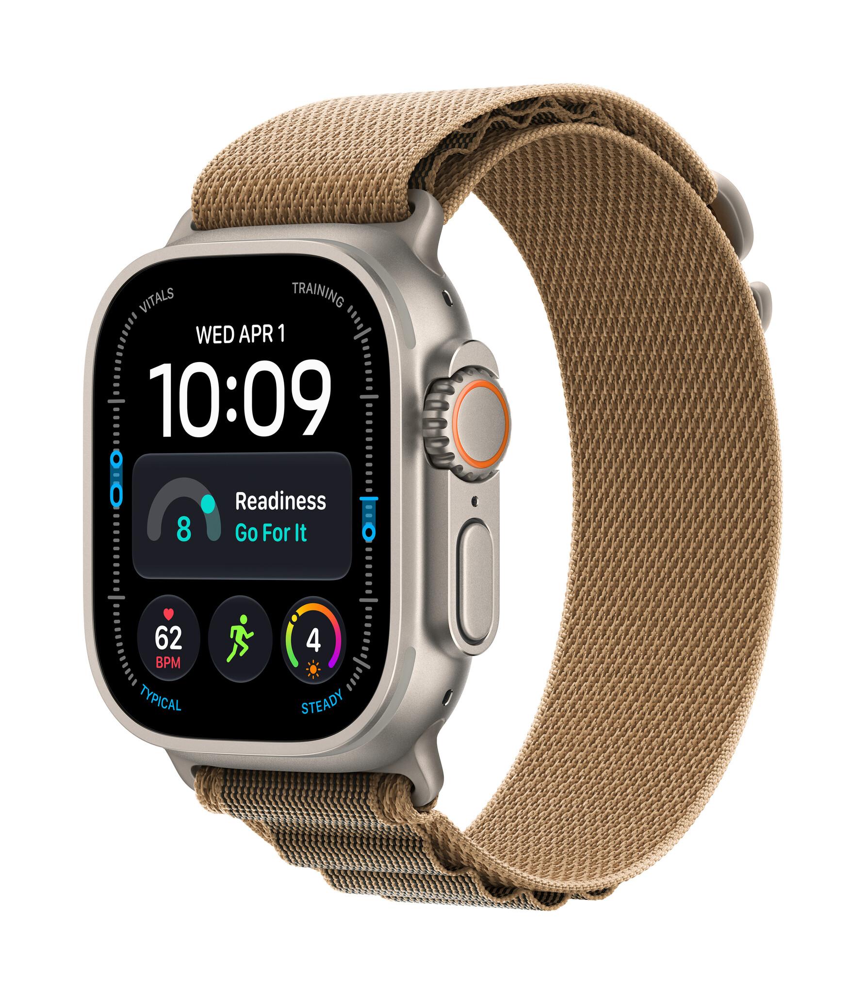 Apple Watch Ultra 4 OLED 49 мм Цифров 422 x 514 пиксела Тъчскрийн 5G Титан Wi-Fi GPS (сателитен) | JAR Computers Apple Watch Ultra 4 OLED 49 мм Цифров 422 x 514 пиксела Тъчскрийн 5G Титан Wi-Fi GPS (сателитен)