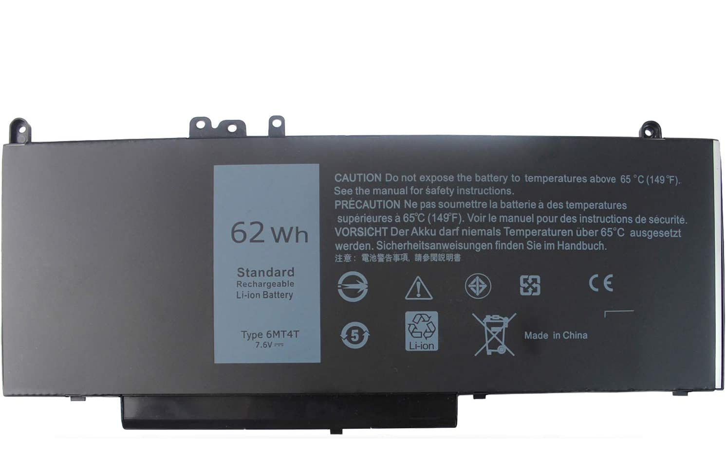 Батерия за лаптоп DELL Latitude E5270 E5470 E5570 Precision 15 3000 6MT4T 4кл - Заместител | JAR Computers Батерия за лаптоп DELL Latitude E5270 E5470 E5570 Precision 15 3000 6MT4T 4кл - Заместител