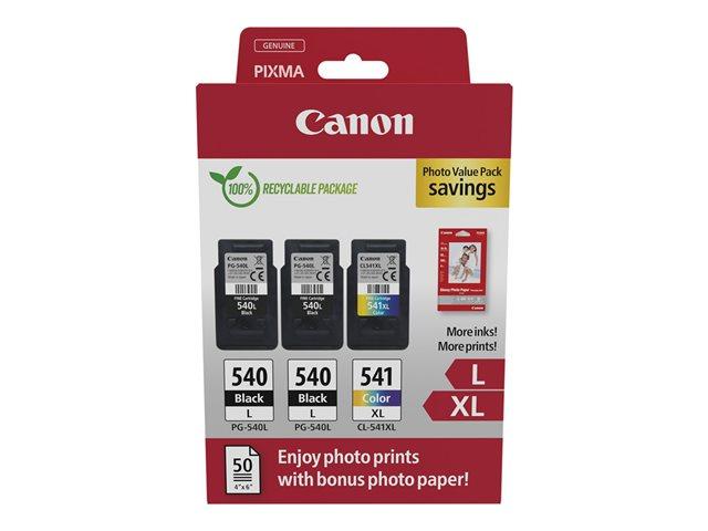 CANON PG-540Lx2/CL-541XL Ink Cartridge PVP | JAR Computers CANON PG-540Lx2/CL-541XL Ink Cartridge PVP