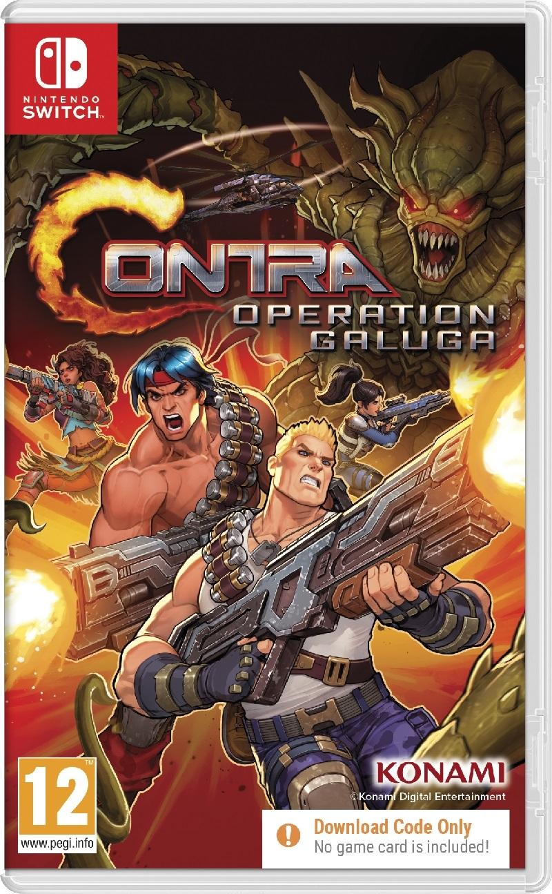 Contra: Operation Galuga - Код в кутия (Nintendo Switch)