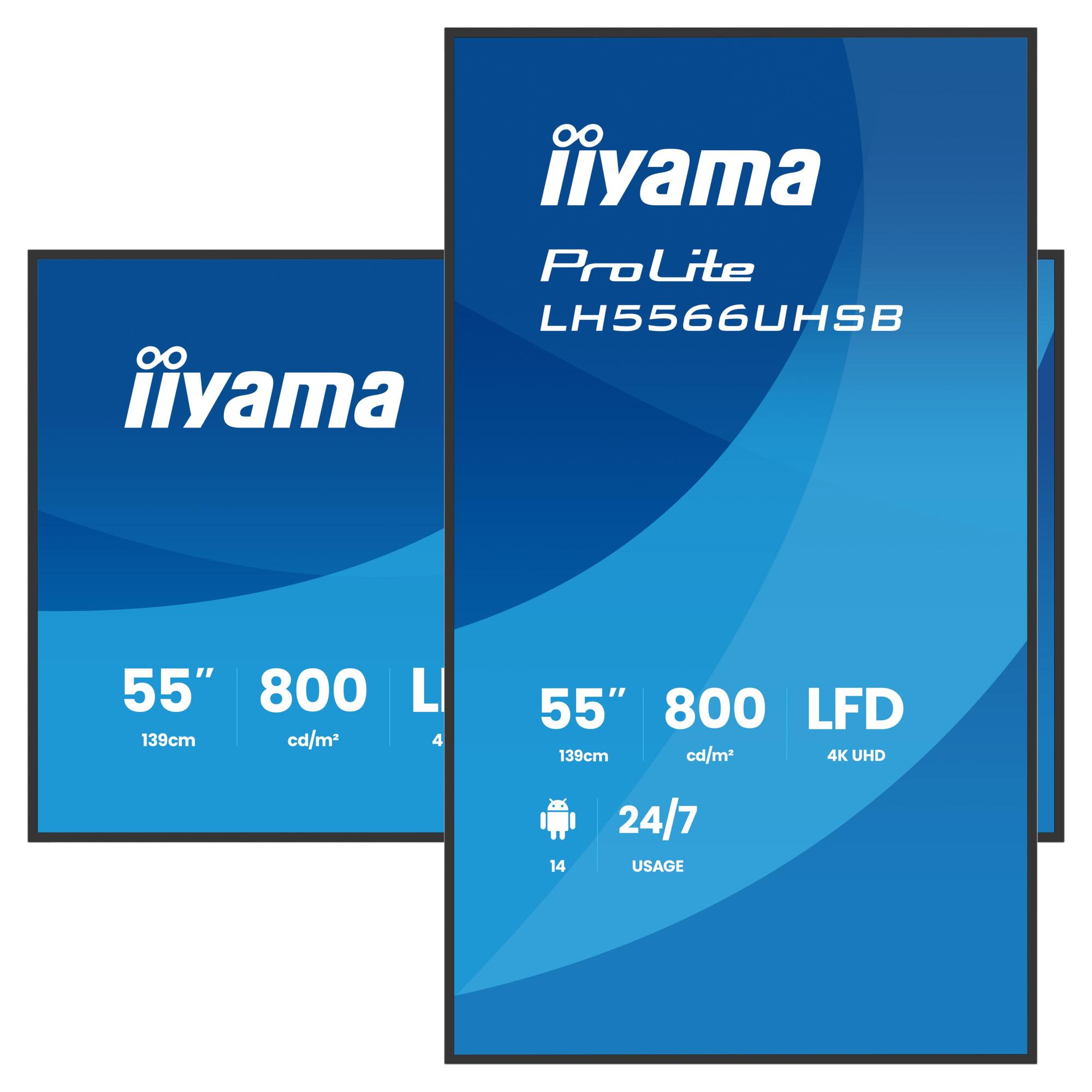 Дисплей IIYAMA LH5566UHSB-B1AG