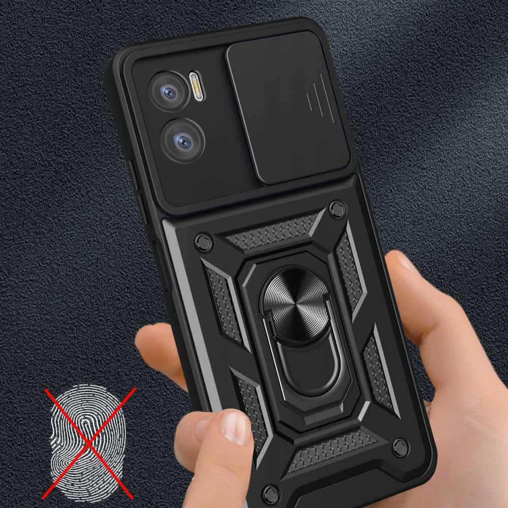 Хибриден удароустойчив кейс с пръстен против изпускане за Motorola Moto G13, Moto G23 - Tech-Protect CamShield Pro Hard Case (черен) | JAR Computers Хибриден удароустойчив кейс с пръстен против изпускане за Motorola Moto G13, Moto G23 - Tech-Protect CamShield Pro Hard Case (черен)