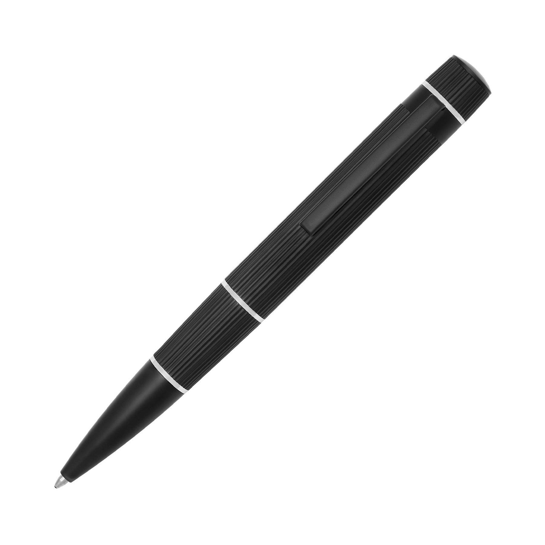 Hugo Boss Химикалка Core, в кутия, черна