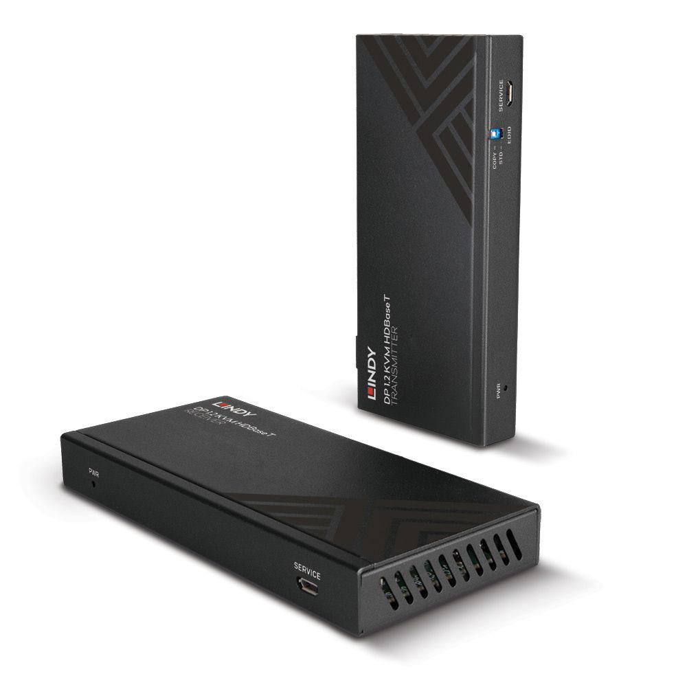 LINDY LNY-39385 :: DisplayPort 1.2, USB, IR & RS-232 HDBaseT KVM екстендър, Cat. 6, 150.0 м | JAR Computers LINDY LNY-39385 :: DisplayPort 1.2, USB, IR & RS-232 HDBaseT KVM екстендър, Cat. 6, 150.0 м