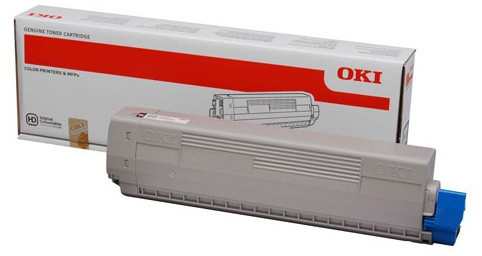 Oki 46508712 оригинална тонер касета (черна)