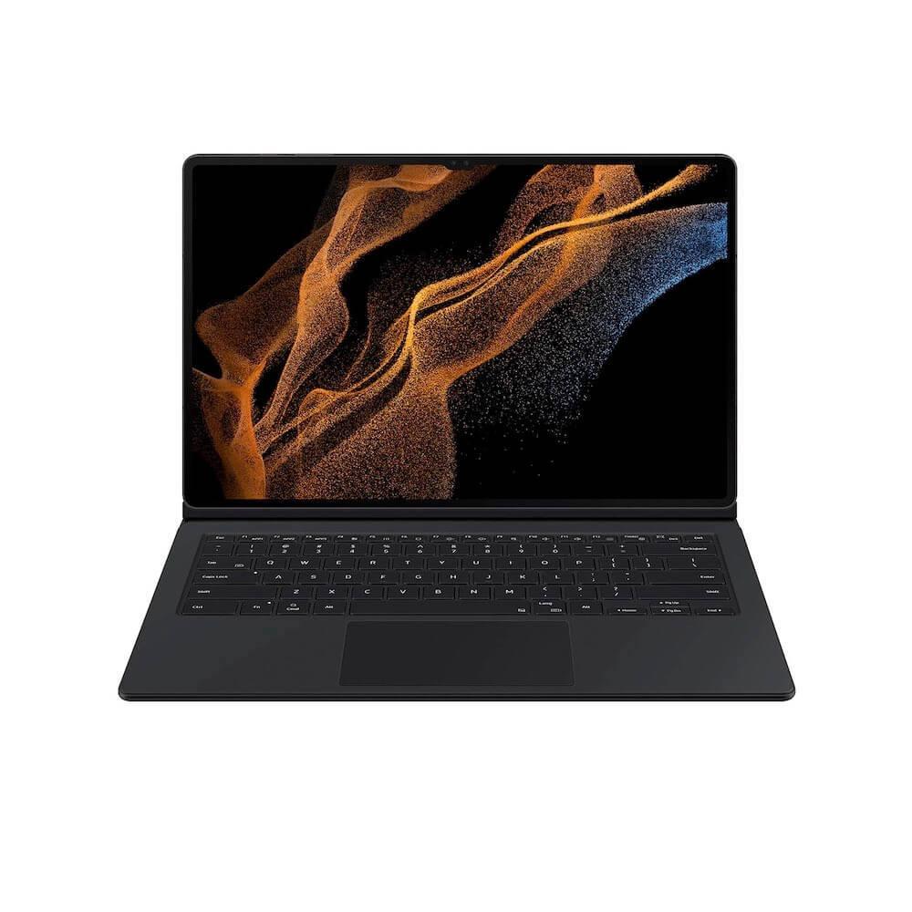 Оригинален кейс, клавиатура и поставка за Samsung Galaxy Tab S8 Ultra (черен) - Samsung Book Cover Keyboard EF-DX900UBE | JAR Computers Оригинален кейс, клавиатура и поставка за Samsung Galaxy Tab S8 Ultra (черен) - Samsung Book Cover Keyboard EF-DX900UBE