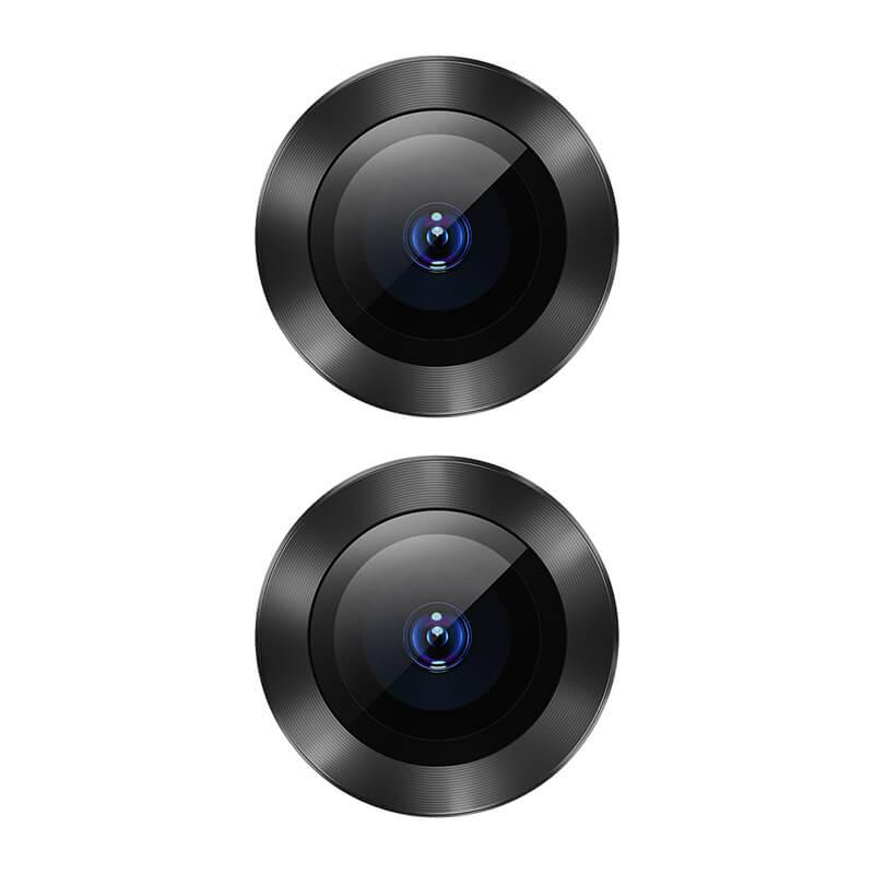 Предпазни стъклени лещи за камерата на iPhone 11 - Baseus Alloy Protection Ring Lens Film (SGAPIPH61S-AJT01) (черен) | JAR Computers Предпазни стъклени лещи за камерата на iPhone 11 - Baseus Alloy Protection Ring Lens Film (SGAPIPH61S-AJT01) (черен)