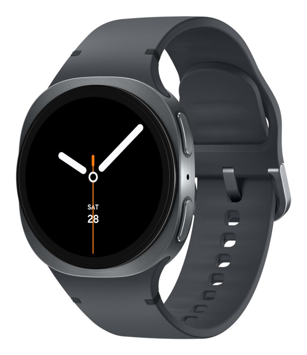 Samsung Galaxy Watch8 SM-L325FDAAXEF smartwatch / sport watch 3.3 cm (1.3") AMOLED 40 mm Digital 438 x 438 pixels 4G Graphite Wi-Fi GPS (satellite) | JAR Computers Samsung Galaxy Watch8 SM-L325FDAAXEF smartwatch / sport watch 3.3 cm (1.3") AMOLED 40 mm Digital 438 x 438 pixels 4G Graphite Wi-Fi GPS (satellite)