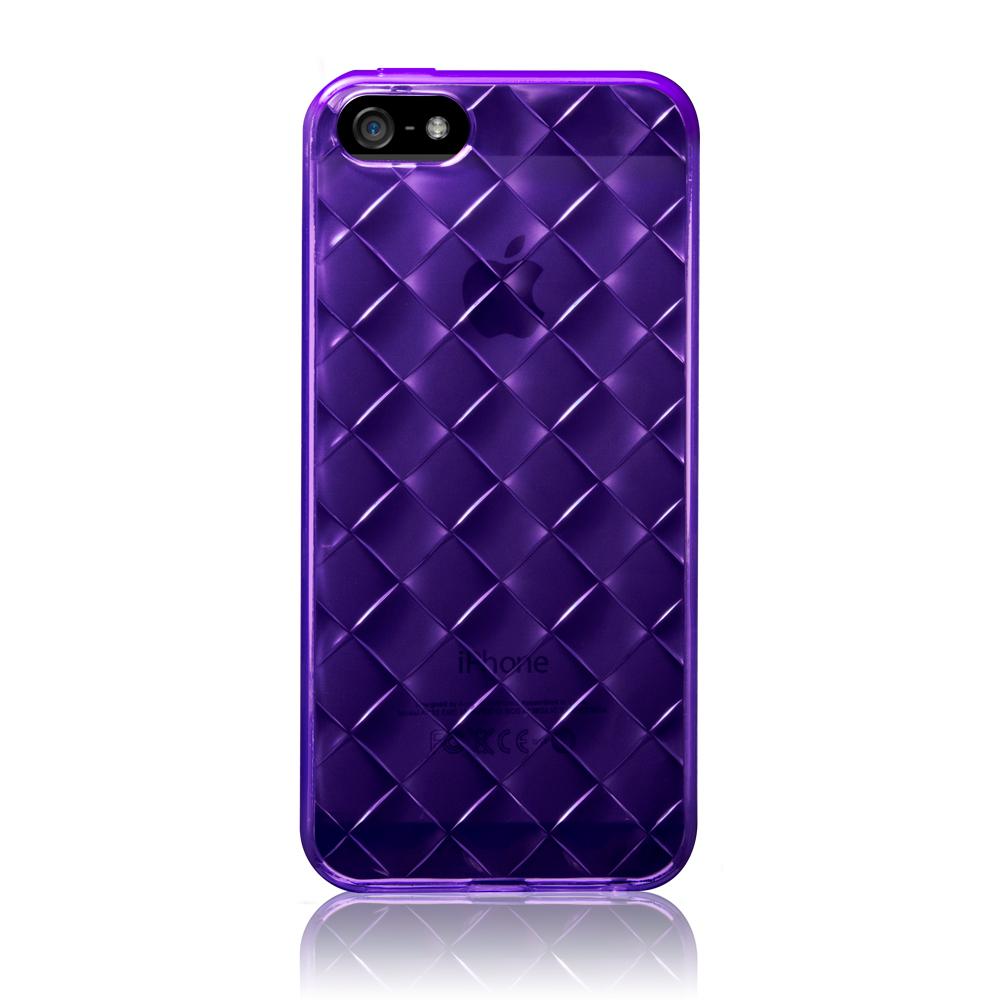 Силиконов калъф за iPhone 5, iPhone 5S, iPhone SE - More-Thing Handwoven Series (лилав) | JAR Computers Силиконов калъф за iPhone 5, iPhone 5S, iPhone SE - More-Thing Handwoven Series (лилав)
