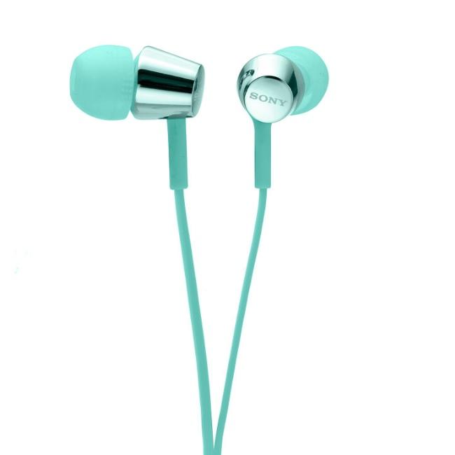 Слушалки с микрофон за мобилни устройства - Sony MDR-EX155АP In-Ear Headphones (син) | JAR Computers Слушалки с микрофон за мобилни устройства - Sony MDR-EX155АP In-Ear Headphones (син)