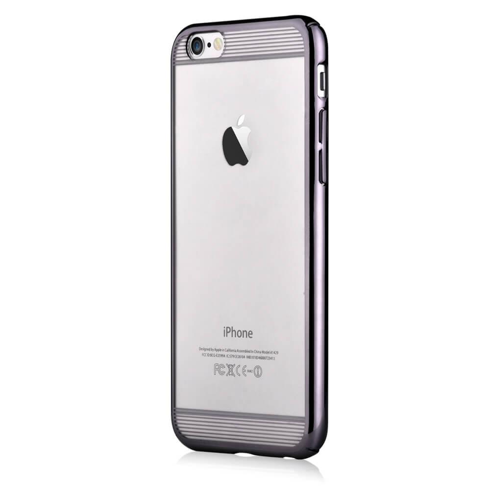 Тънък поликарбонатов кейс за iPhone 6, iPhone 6S - Comma Brightness 360 Case (тъмносив-прозрачен) | JAR Computers Тънък поликарбонатов кейс за iPhone 6, iPhone 6S - Comma Brightness 360 Case (тъмносив-прозрачен)