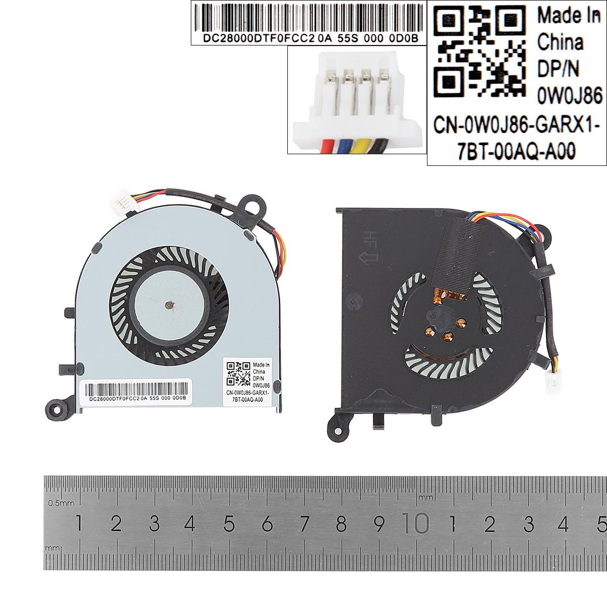Вентилатор за лаптоп (CPU Fan) Dell XPS 13 9350 9343 9360  | JAR Computers Вентилатор за лаптоп (CPU Fan) Dell XPS 13 9350 9343 9360
