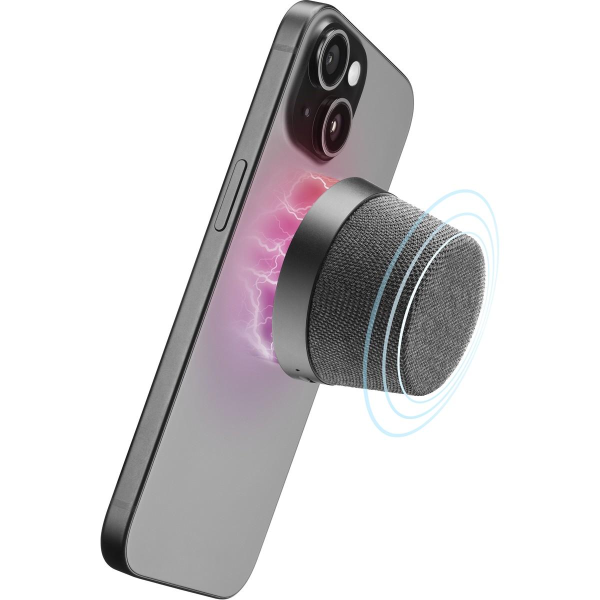 Bluetooth високоговорител Magnetic с MagSafe, черен цвят | JAR Computers Bluetooth високоговорител Magnetic с MagSafe, черен цвят