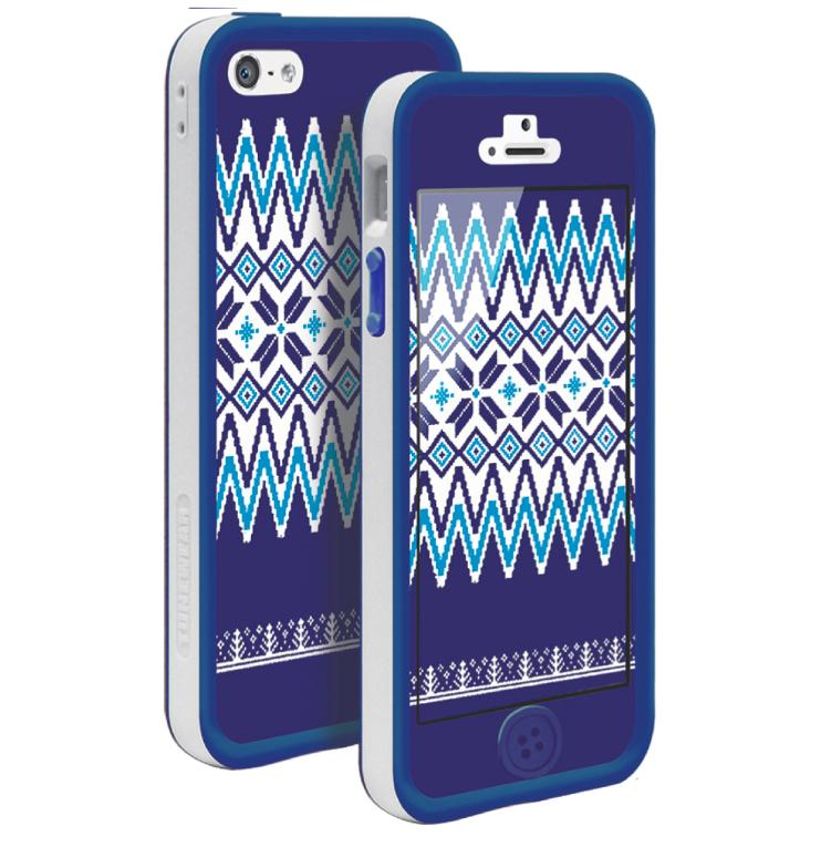 Бъмпер, скин и фолио за iPhone 5, iPhone 5S, iPhone SE - Tunewear Poptune Nordic Blue | JAR Computers Бъмпер, скин и фолио за iPhone 5, iPhone 5S, iPhone SE - Tunewear Poptune Nordic Blue
