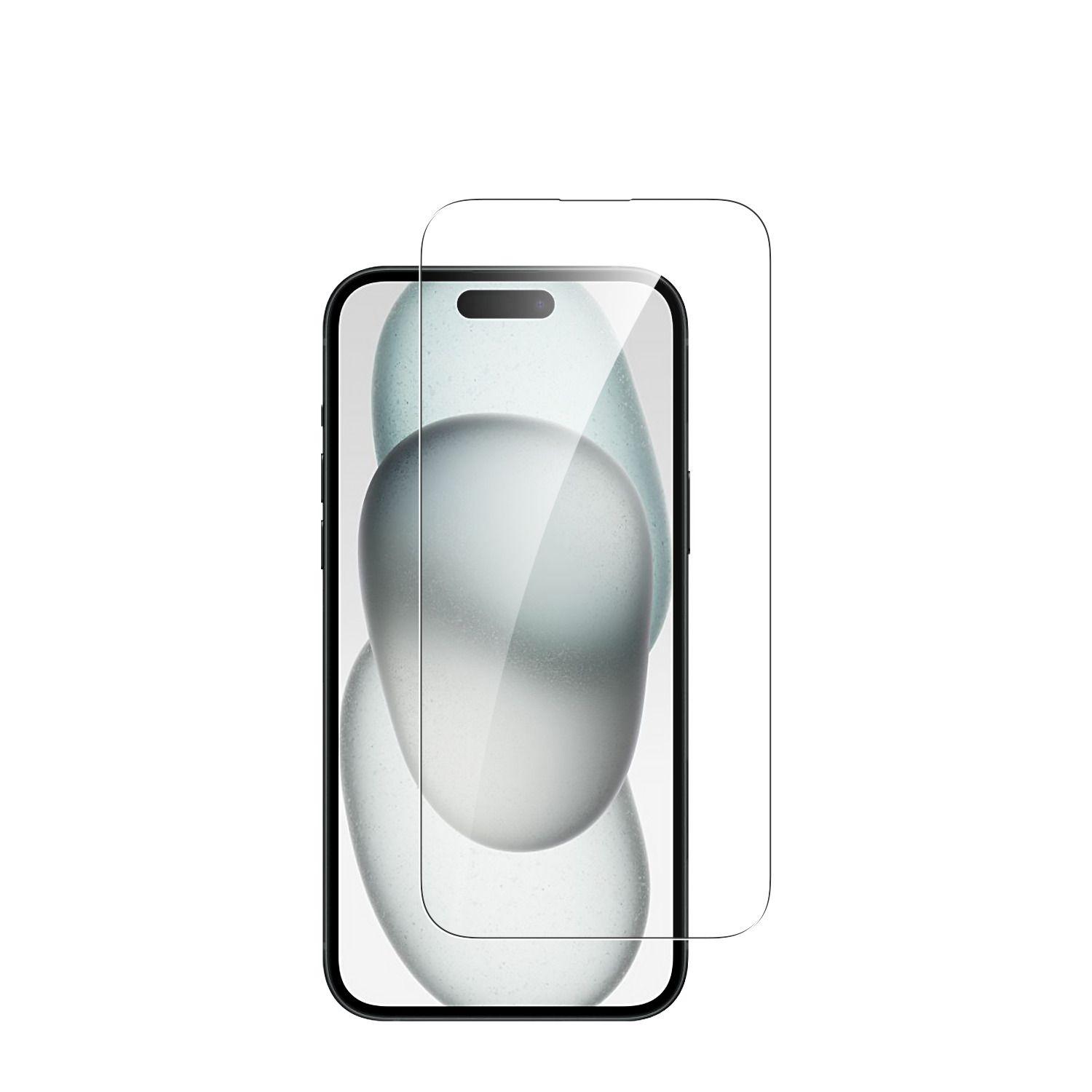 Dviced iPhone 15 clear screen protector with applicator | JAR Computers Dviced iPhone 15 clear screen protector with applicator