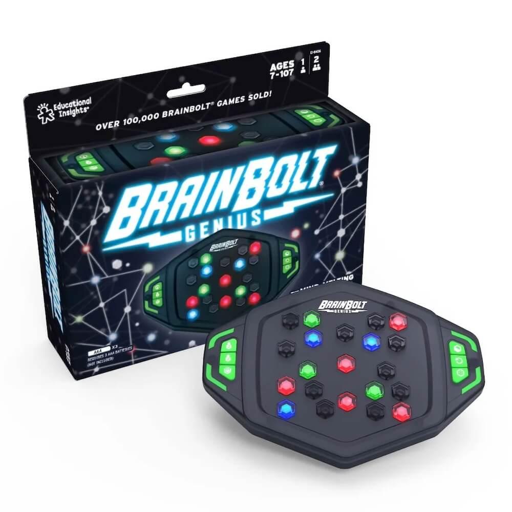 Иновативна игра за памет - Educational Insights BrainBolt Genius Memory Game (черен) | JAR Computers Иновативна игра за памет - Educational Insights BrainBolt Genius Memory Game (черен)