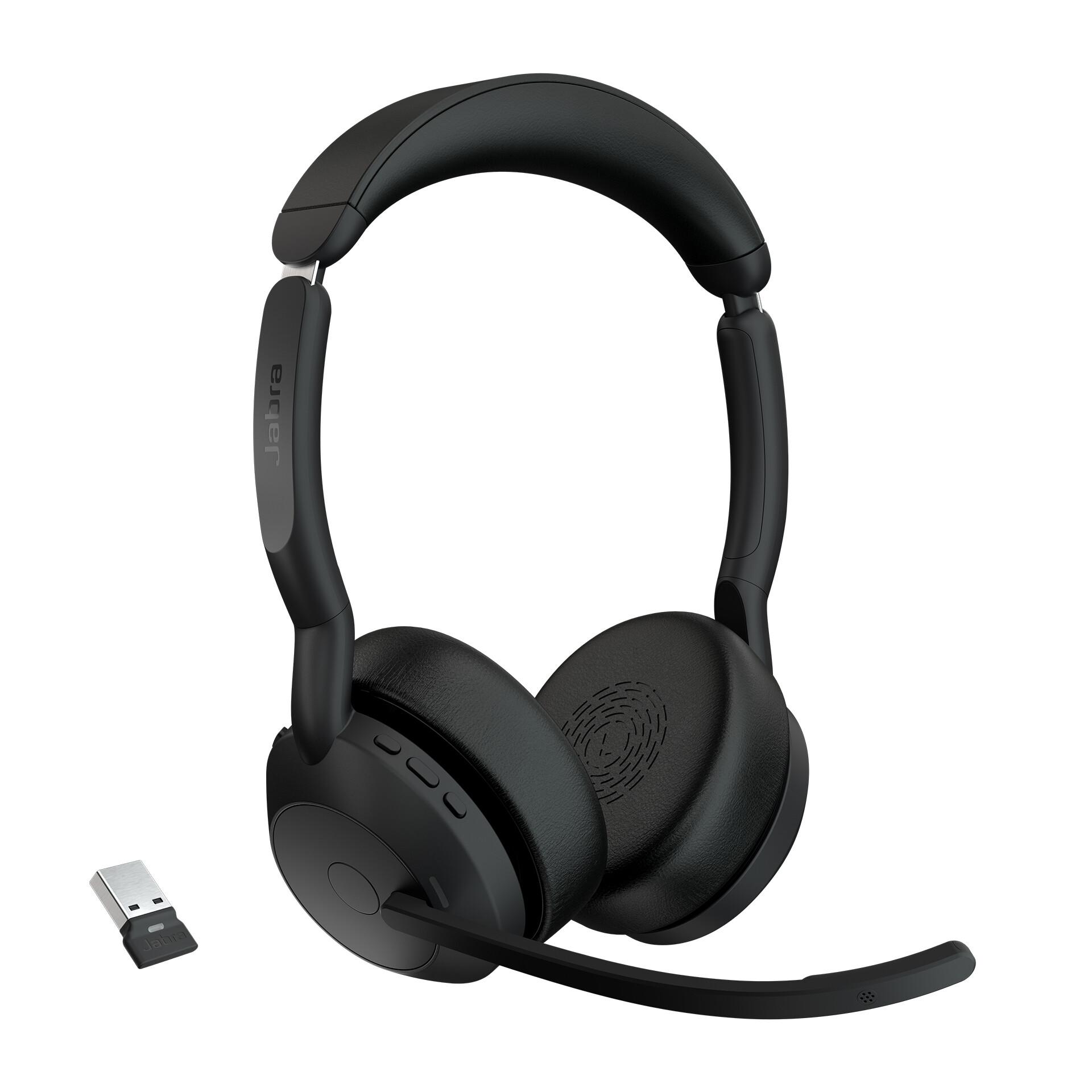 Jabra Evolve2 55 Слушалки Безжичен Лента за глава Офис/Център за обаждания UBS тип C Bluetooth