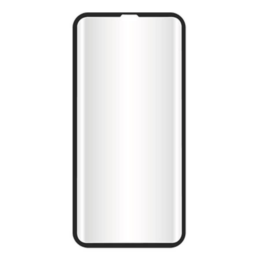 Калено стъклено защитно покритие за целия дисплей на iPhone 11 Pro, iPhone XS, iPhone X - Griffin Survivor Curved Glass Screen Protector (прозрачен-черен) | JAR Computers Калено стъклено защитно покритие за целия дисплей на iPhone 11 Pro, iPhone XS, iPhone X - Griffin Survivor Curved Glass Screen Protector (прозрачен-черен)