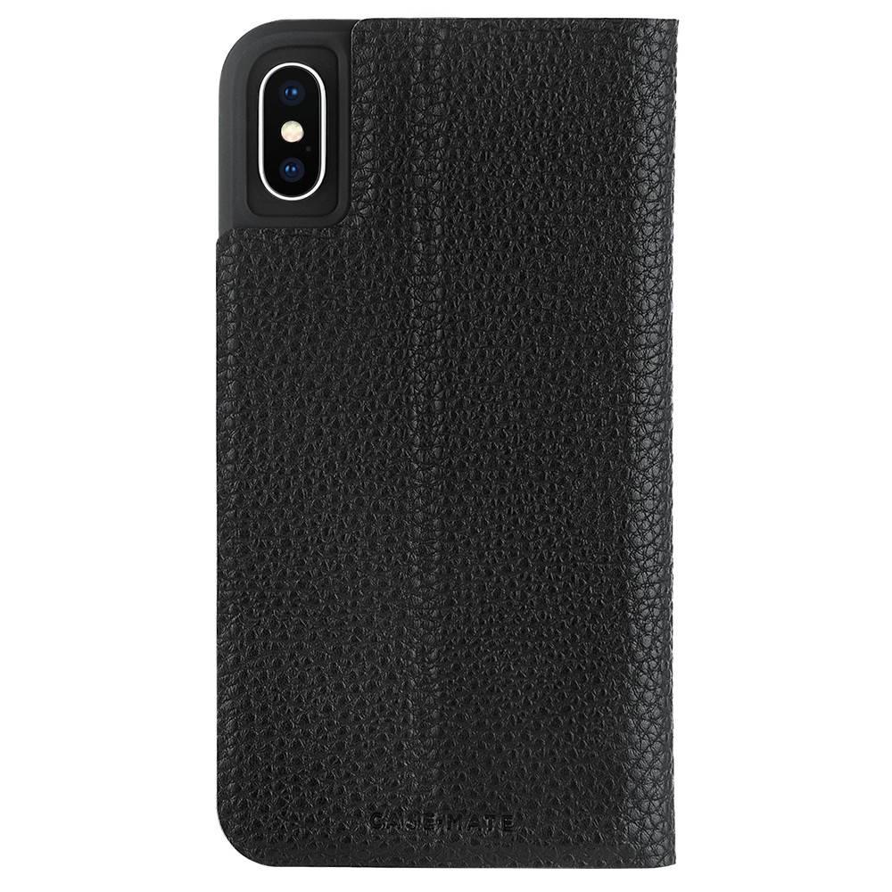 Кожен калъф, тип портфейл за iPhone XS Max - CaseMate Barely There Folio Case (черен) | JAR Computers Кожен калъф, тип портфейл за iPhone XS Max - CaseMate Barely There Folio Case (черен)