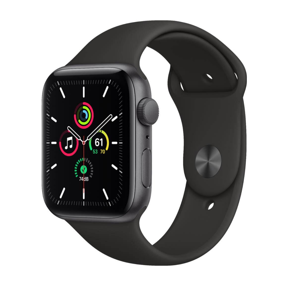 Оригинална силиконова каишка за Apple Watch 42мм, 44мм, 45мм, Ultra, Ultra 2 49мм (черен) - Apple Watch Black Sport Band Graphite Stainless Steel Pin (разопакован продукт) | JAR Computers Оригинална силиконова каишка за Apple Watch 42мм, 44мм, 45мм, Ultra, Ultra 2 49мм (черен) - Apple Watch Black Sport Band Graphite Stainless Steel Pin (разопакован продукт)