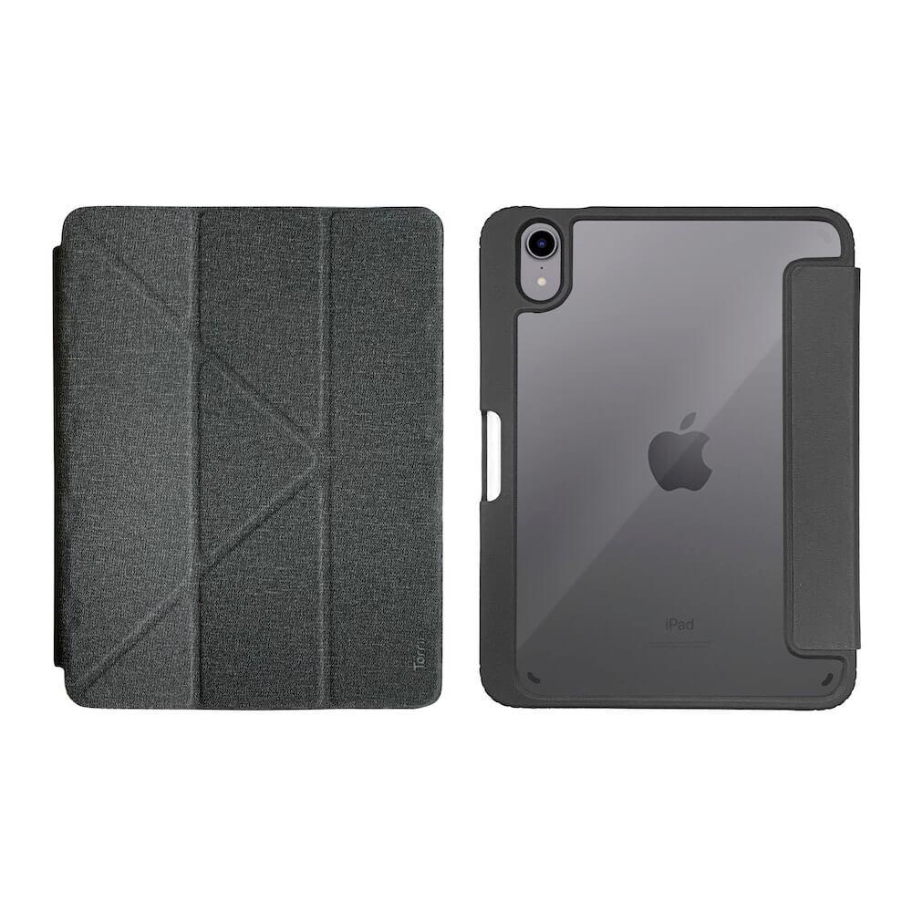 Полиуретанов кейс и поставка с отделение за Apple Pencil за iPad mini 7 (2024), iPad mini 6 (2021) - Torrii Torero Case (черен) | JAR Computers Полиуретанов кейс и поставка с отделение за Apple Pencil за iPad mini 7 (2024), iPad mini 6 (2021) - Torrii Torero Case (черен)