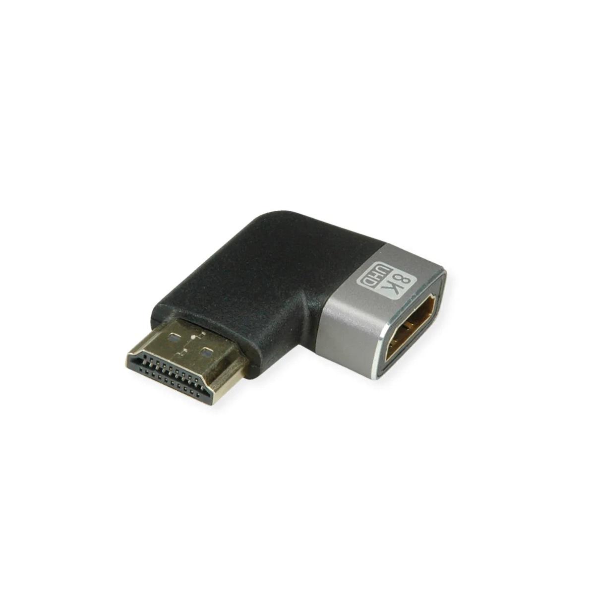 Rotronic 12.03.3251 :: Адаптер HDMI, 90° ъглов, M/F, 8K, 7680x4320 @60Hz | JAR Computers Rotronic 12.03.3251 :: Адаптер HDMI, 90° ъглов, M/F, 8K, 7680x4320 @60Hz