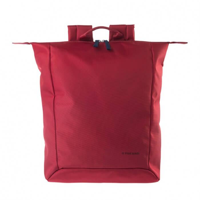 Стилна раница за MacBook Pro 13 и преносими компютри от 13.3 до 14 инча - Tucano Smilzo Slim Backpack (червен) | JAR Computers Стилна раница за MacBook Pro 13 и преносими компютри от 13.3 до 14 инча - Tucano Smilzo Slim Backpack (червен)