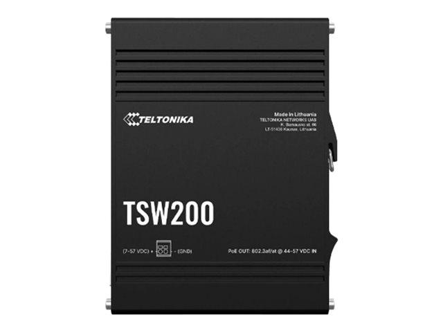 TELTONIKA NETWORKS TSW200 PoE+ Ethernet switch SFP | JAR Computers TELTONIKA NETWORKS TSW200 PoE+ Ethernet switch SFP