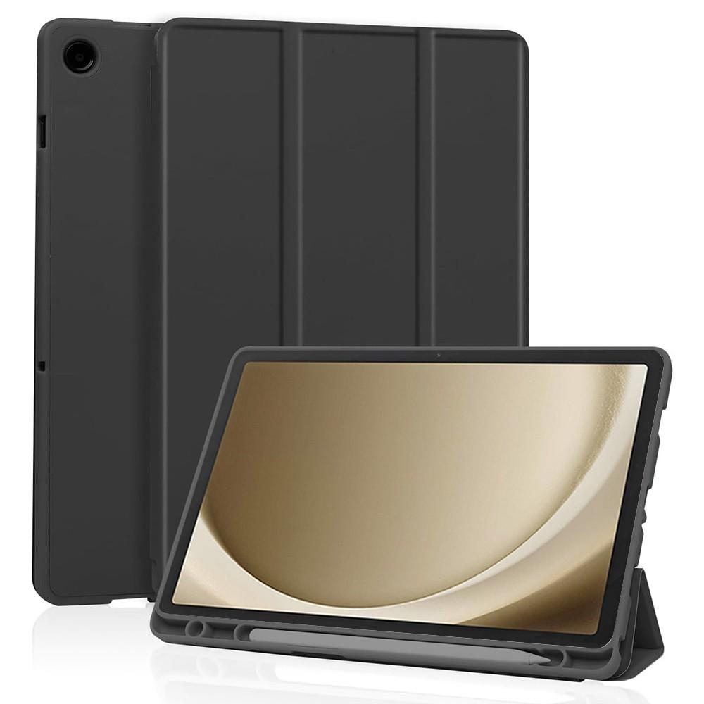 Термополиуретанов (TPU) кейс и поставка за Samsung Galaxy Tab A9 Plus (черен) - Techsuit Flex Trifold Case | JAR Computers Термополиуретанов (TPU) кейс и поставка за Samsung Galaxy Tab A9 Plus (черен) - Techsuit Flex Trifold Case