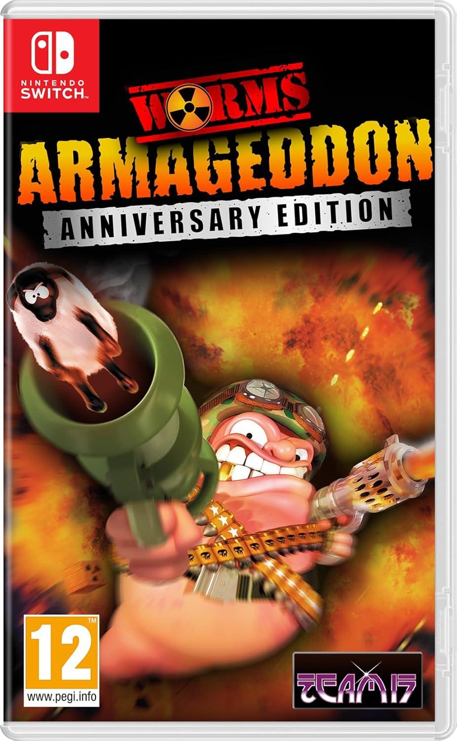 Worms Armageddon - Anniversary Edition (Nintendo Switch) | JAR Computers Worms Armageddon - Anniversary Edition (Nintendo Switch)