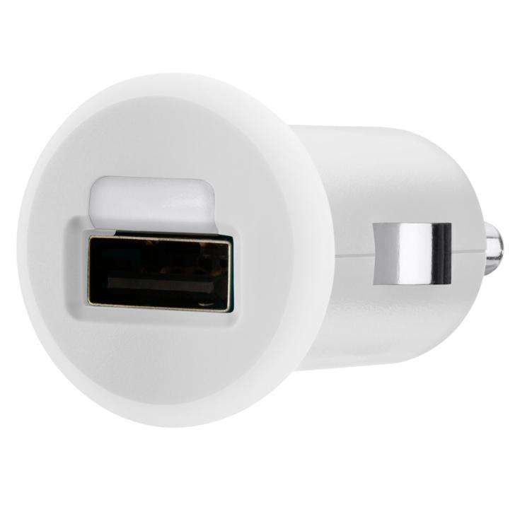 Зарядно за кола за мобилни тeлефони - Belkin Mixit Car Charger 1Amp (бял) | JAR Computers Зарядно за кола за мобилни тeлефони - Belkin Mixit Car Charger 1Amp (бял)