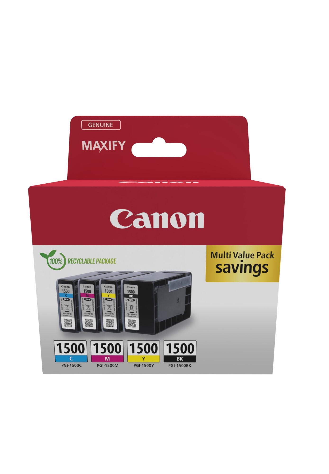 Canon 9218B006 глава и патрон за мастиленоструен принтер 4 броя Оригинал Черен, Синьо-зелен, Пурпурен, Жълт | JAR Computers Canon 9218B006 глава и патрон за мастиленоструен принтер 4 броя Оригинал Черен, Синьо-зелен, Пурпурен, Жълт