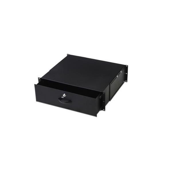 DIGITUS DN-19 KEY-3U-SW :: Чекмедже за съхранение на документи и др., черен