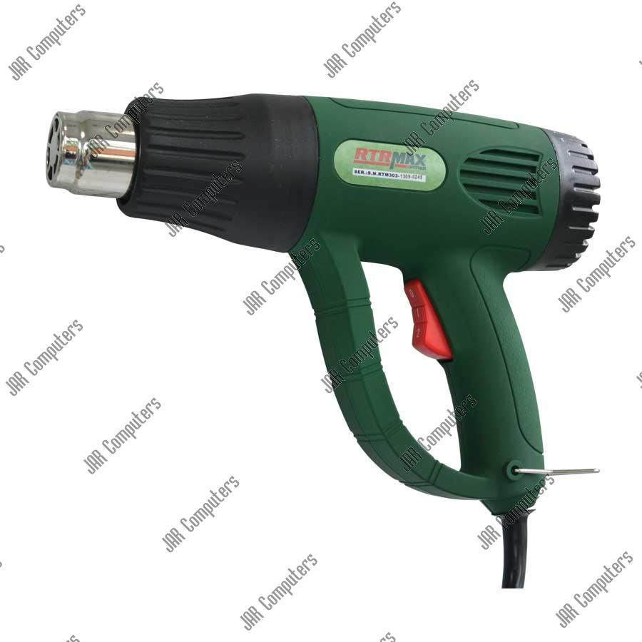 ЕЛЕКТРИЧЕСКИ ПИСТОЛЕТ ЗА ГОРЕЩ ВЪЗДУХ 2000W RTRMAX RTM303 | JAR Computers ЕЛЕКТРИЧЕСКИ ПИСТОЛЕТ ЗА ГОРЕЩ ВЪЗДУХ 2000W RTRMAX RTM303